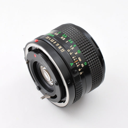 Canon New FD 35mm F/2.8 MF Wide Angle Lens AE-1 A-1 F-1 Excellent Japan 0278