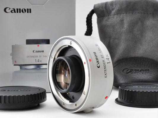 Canon Extender EF 1.4x III AF Teleconverter for EOS w/Box Near Mint Japan y0057