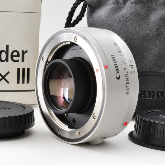 Canon Extender EF 1.4x III AF Teleconverter for EOS w/Box Near Mint Japan 0314