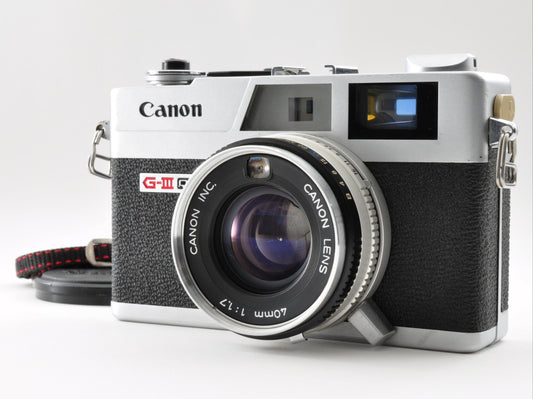 Canon Canonet QL17 GIII G3 35mm Rangefinder Camera Excellent+++ From Japan 0242