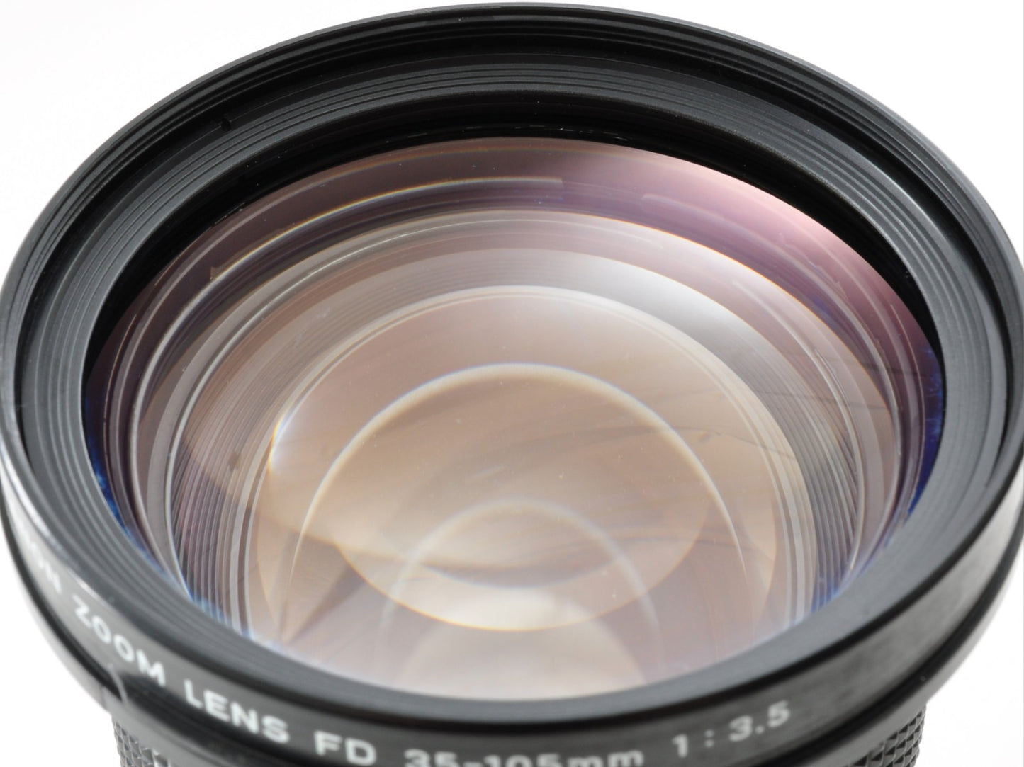 Canon New FD NFD 35-105mm f/3.5 MF Zoom Macro Lens w/Hood Excellent5 Japan 0312