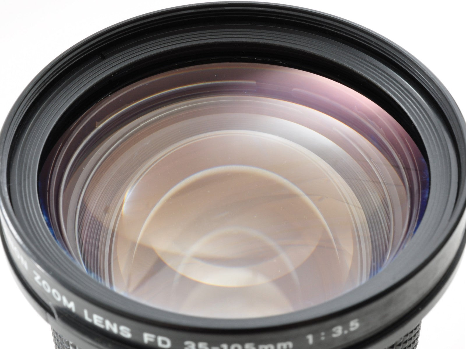 Canon New FD NFD 35-105mm f/3.5 MF Zoom Macro Lens w/Hood Excellent5 Japan 0312