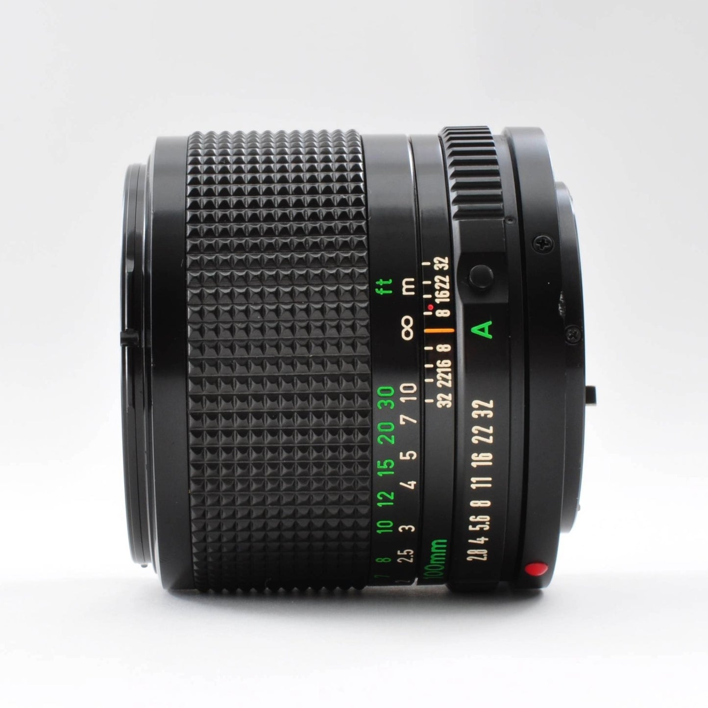 Canon NEW FD 100mm F/2.8 MF NFD Lens w/Filter Near Mint From Japan y0116