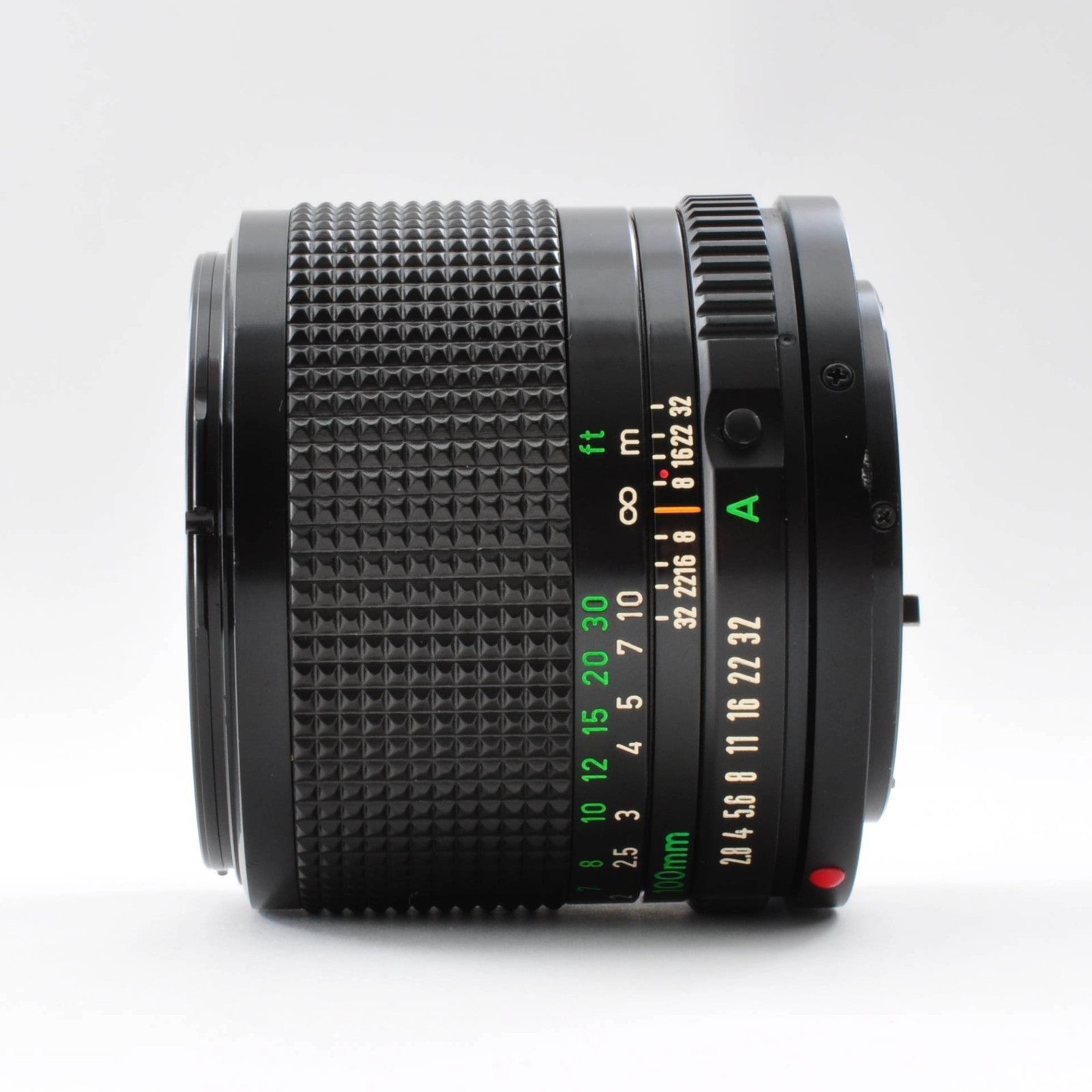 Canon NEW FD 100mm F/2.8 MF NFD Lens w/Filter Near Mint From Japan y0116