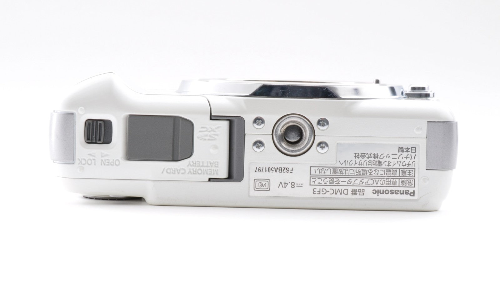 Panasonic LUMIX DMC-GF3 Digital Camera White Body Only Near Mint From Japan 0238
