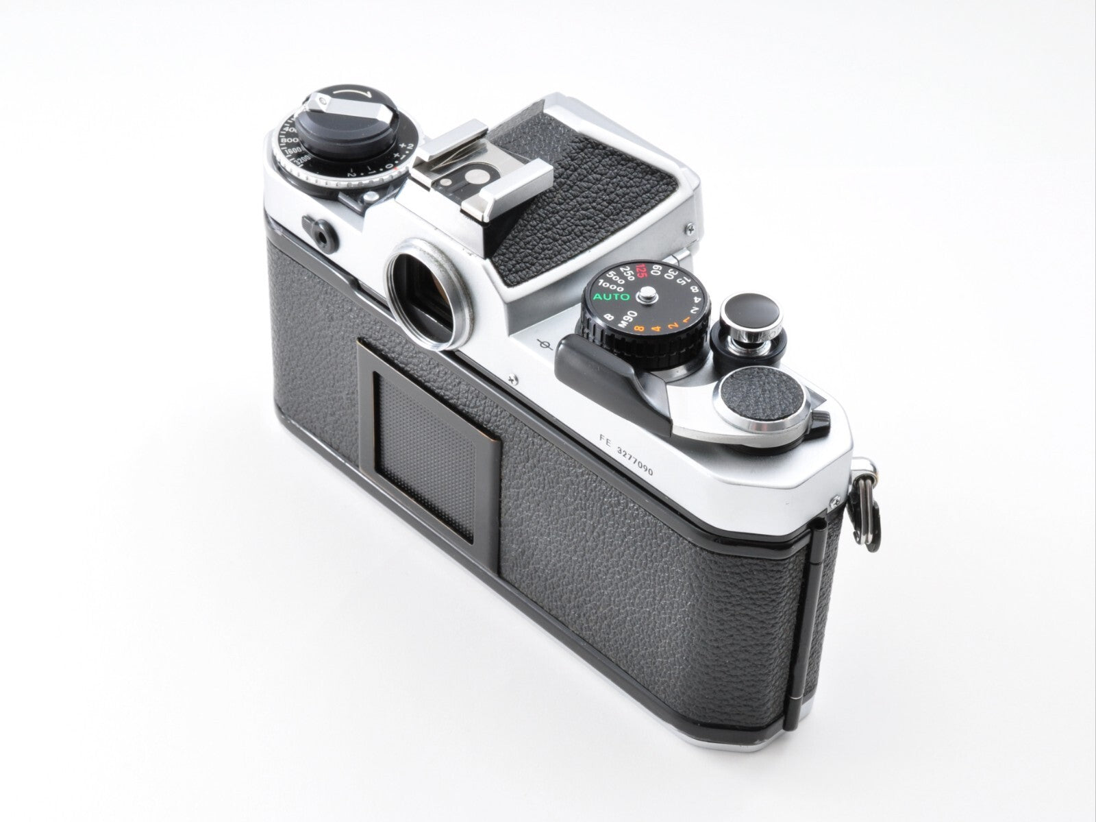 Nikon FE Silver Body SLR 35mm Film Camera Near Mint From Japan 0170