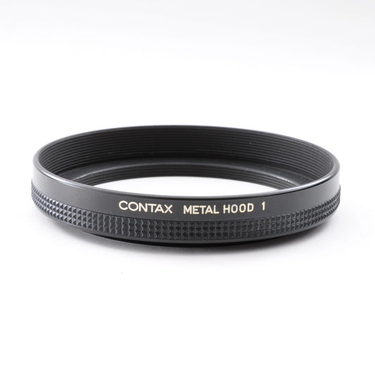 Contax Metal Hood 1 Genuine Lens Hood Near Mint From Japan 0254
