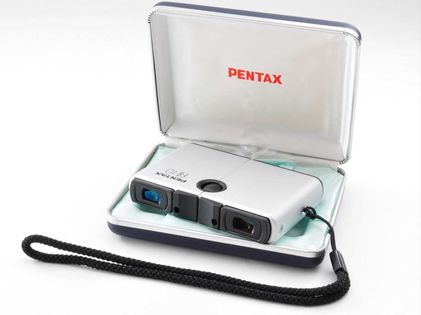 PENTAX FB-10 Silver 10x18 6° Binocular 86x58x17mm 128g Near Mint From Japan 0311