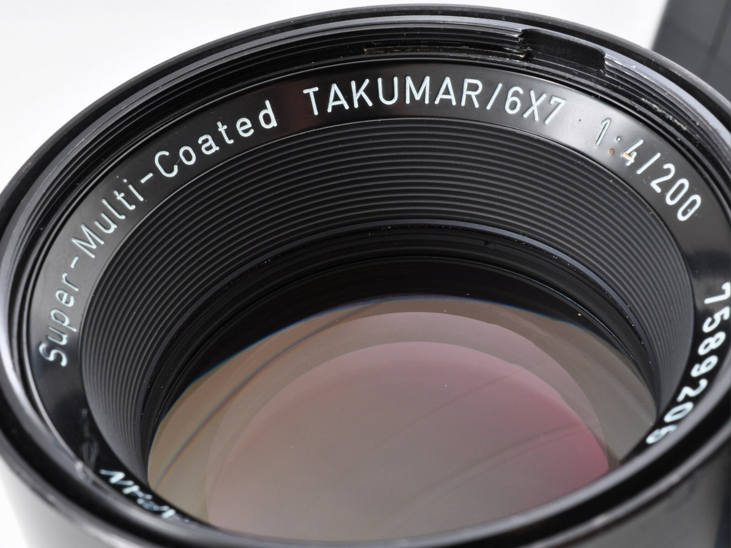 Pentax SMC Takumar 6x7 200mm F/4 MF Lens for 6x7 67 II Near Mint From Japan 0165