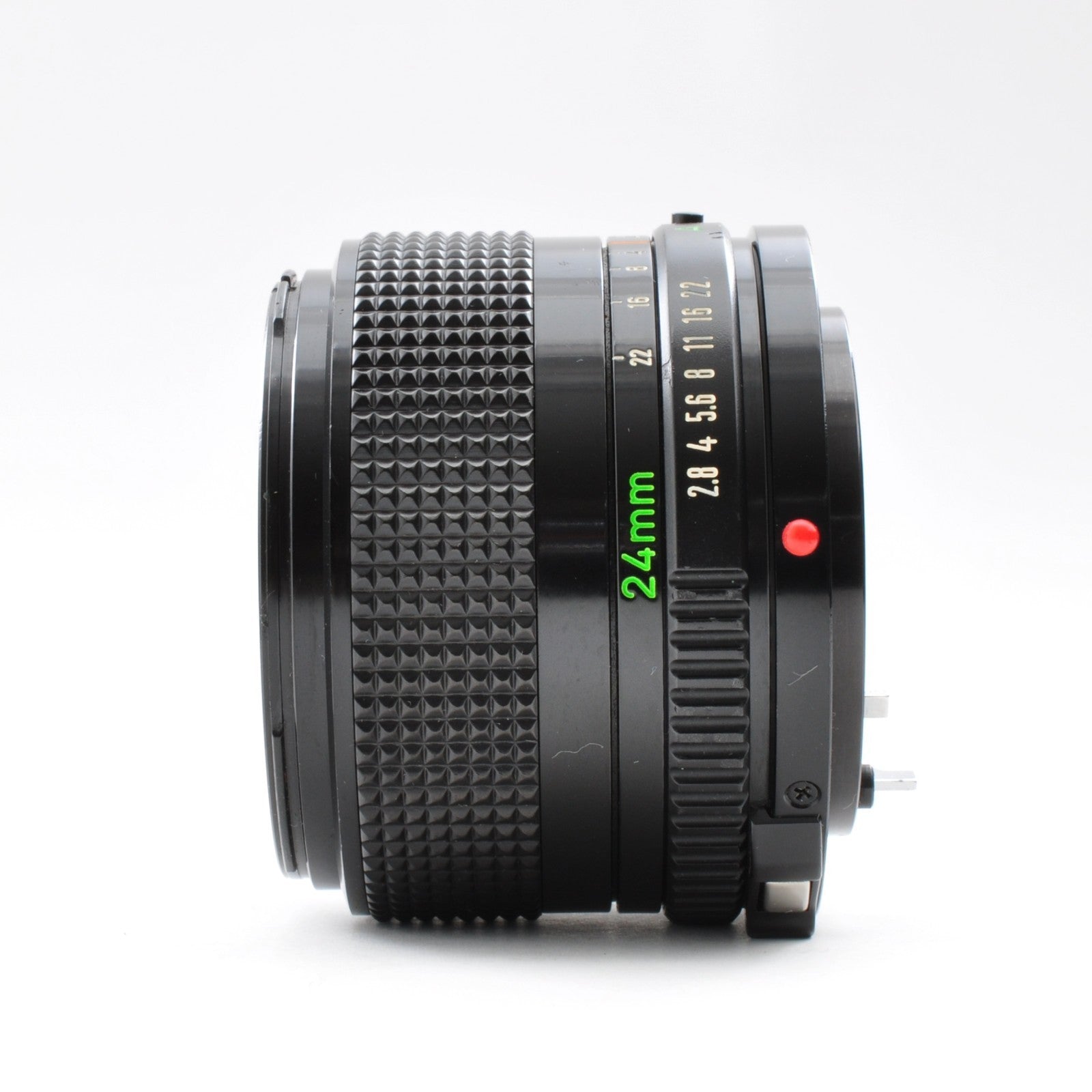 Canon NEW FD 24mm F/2.8 NFD Wide Angle MF Lens Near Mint From Japan 0227