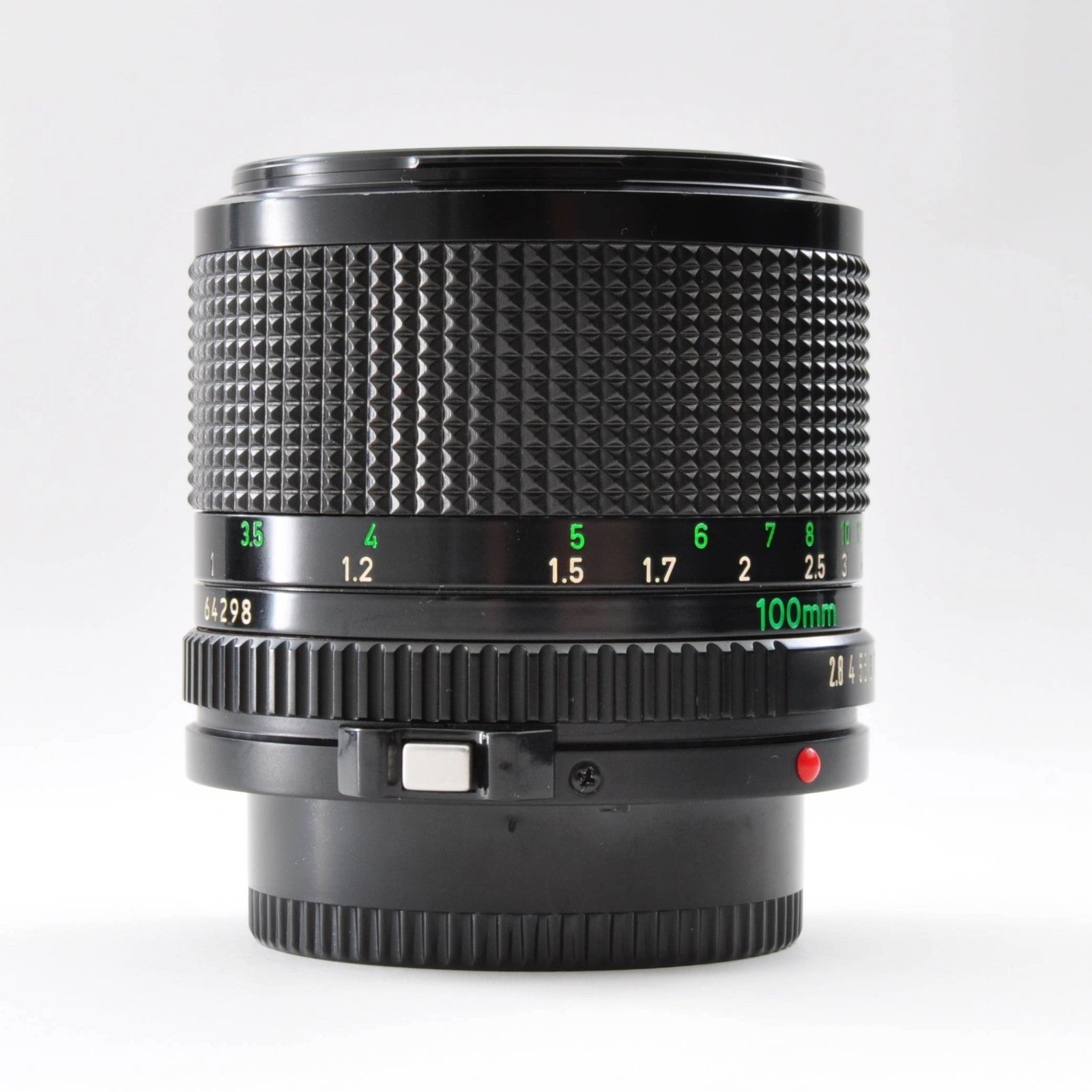 Canon NEW FD 100mm F/2.8 MF NFD Lens w/Filter Near Mint From Japan y0116