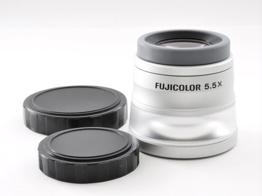 Fuji Fujicolor Professional Loupe Lupe 5.5x Magnifier Mint From Japan 0317
