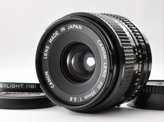 Canon New FD 35mm F/2.8 MF Wide Angle Lens AE-1 A-1 F-1 Excellent Japan 0278