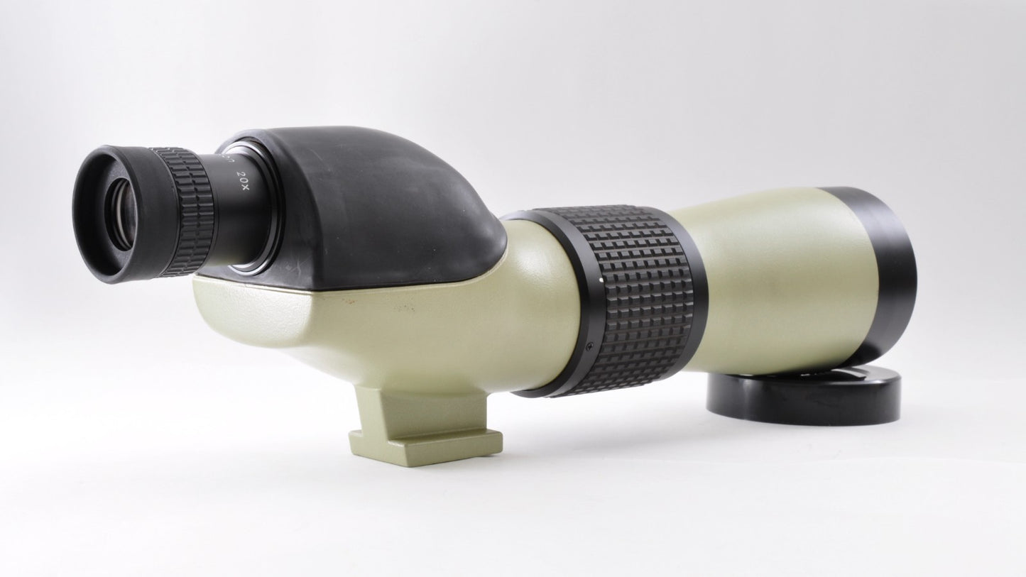 Nikon Fieldscope II D=60 P20x Eyepiece w/Caps,Case Near Mint From Japan y0060