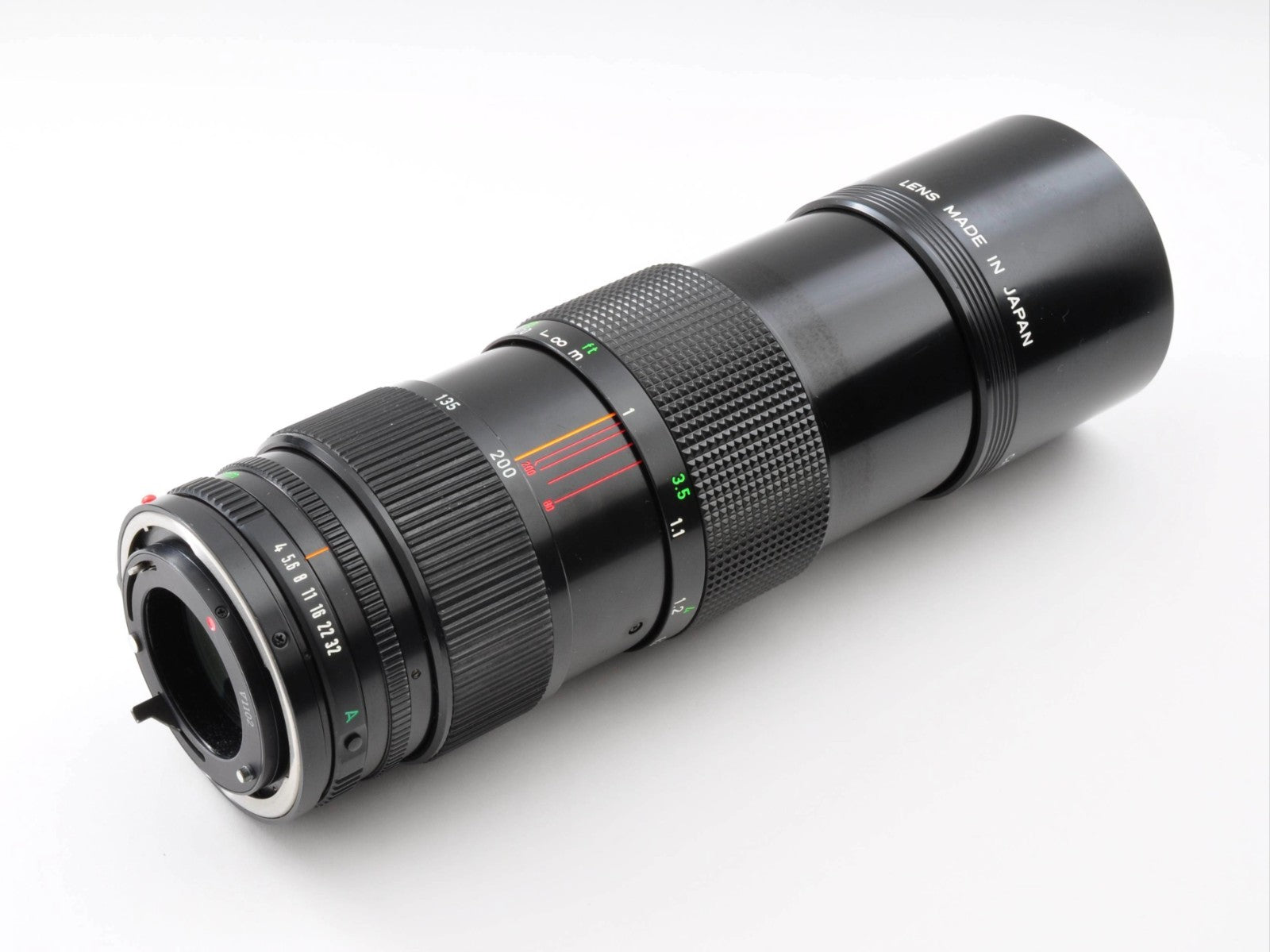Canon New FD NFD 80-200mm F/4 Zoom Lens Excellent+++ From Japan 0298