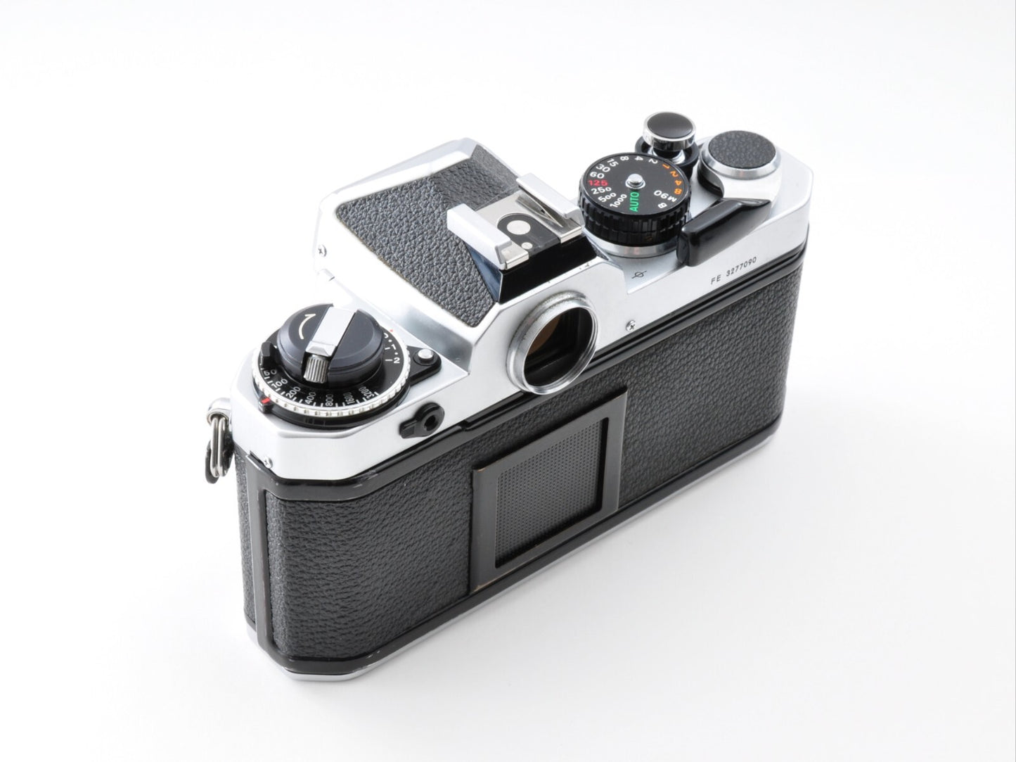 Nikon FE Silver Body SLR 35mm Film Camera Near Mint From Japan 0170