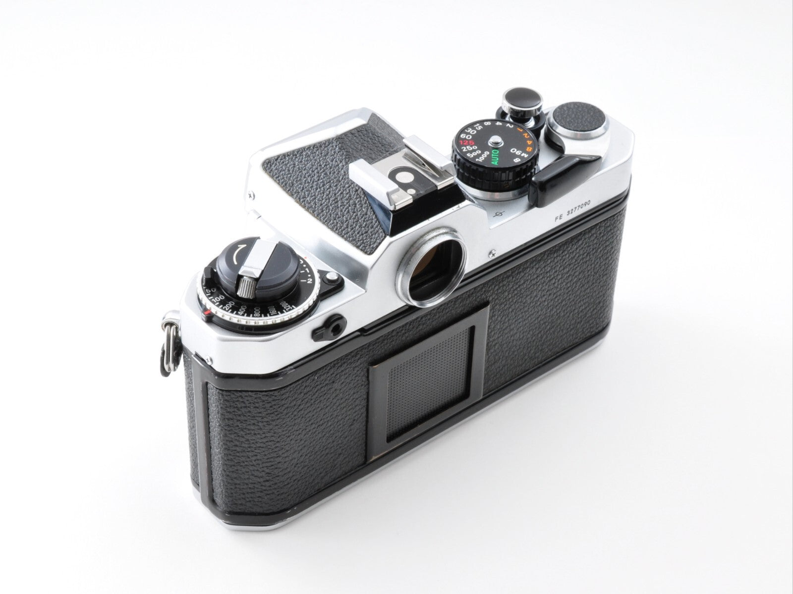 Nikon FE Silver Body SLR 35mm Film Camera Near Mint From Japan 0170