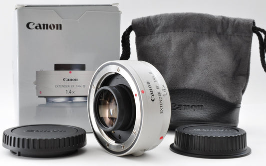 Canon Extender EF 1.4x III  AF Teleconverter for EOS w/Box Near Mint Japan y0057