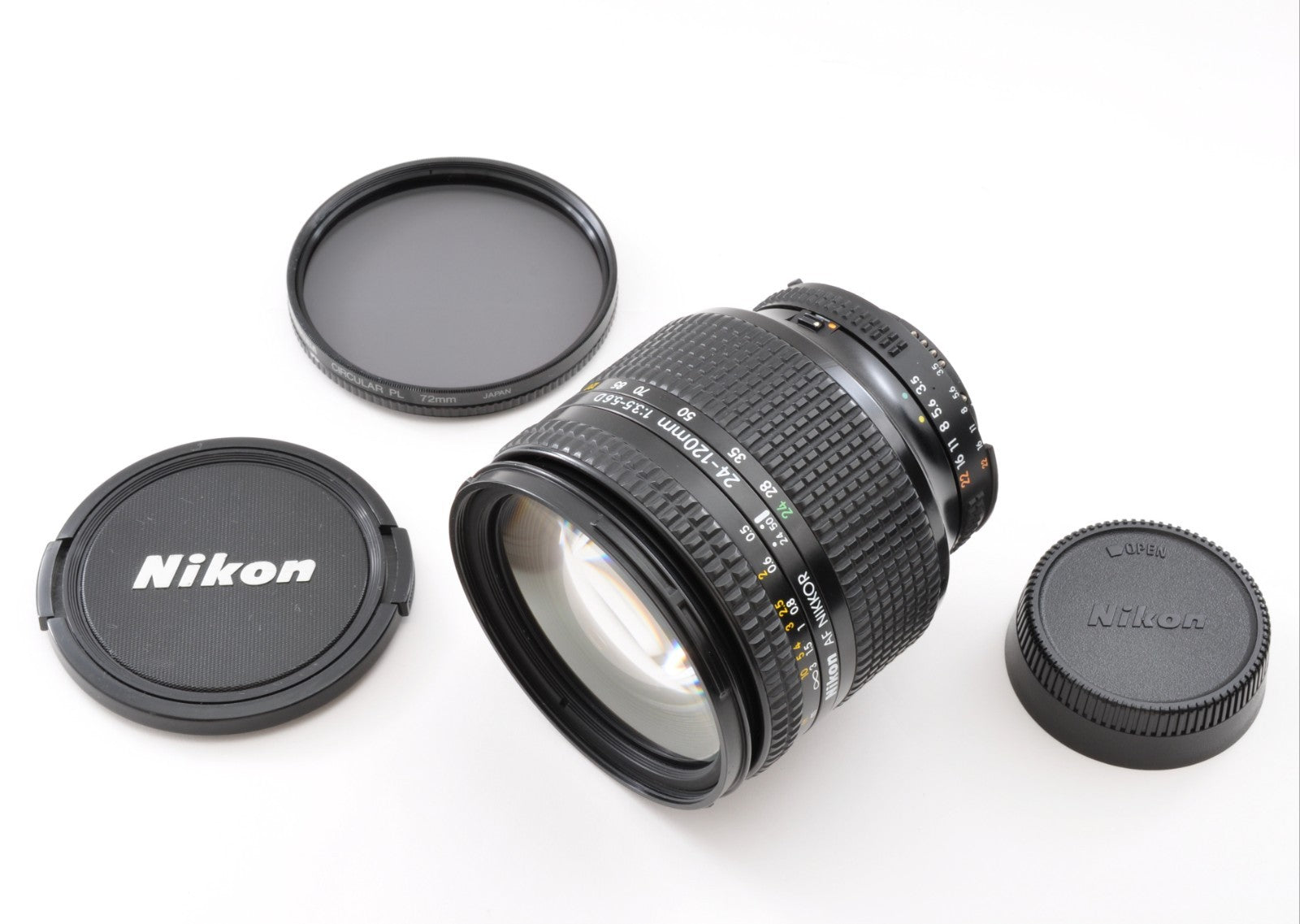 Nikon AF Nikkor 24-120mm F/3.5-5.6 D Zoom Lens FX Classic Camera SLR Japan y0095