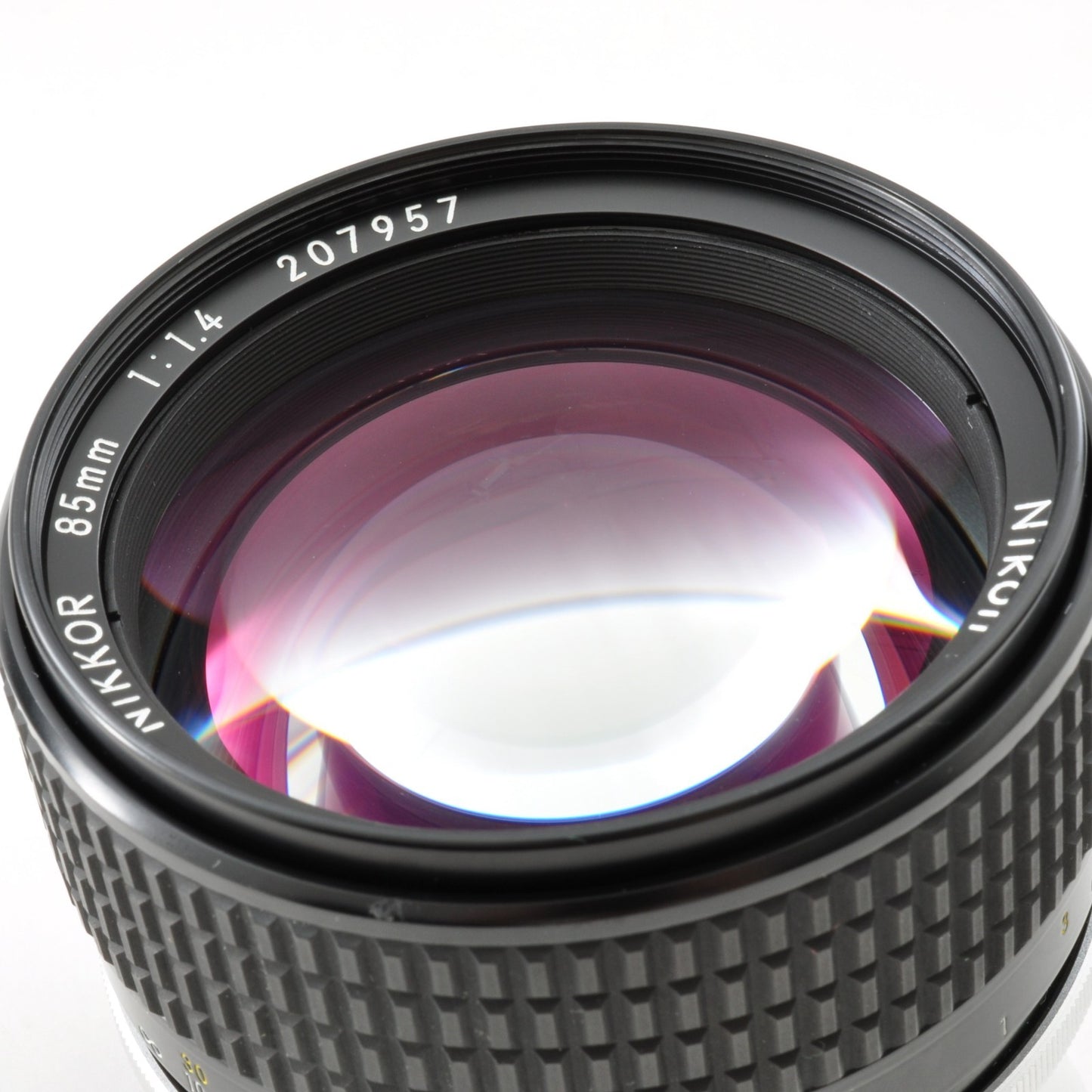 Nikon Ai-s Ais NIKKOR 85mm F/1.4 Portrait MF Lens w/Hood Excellent5 Japan 0235