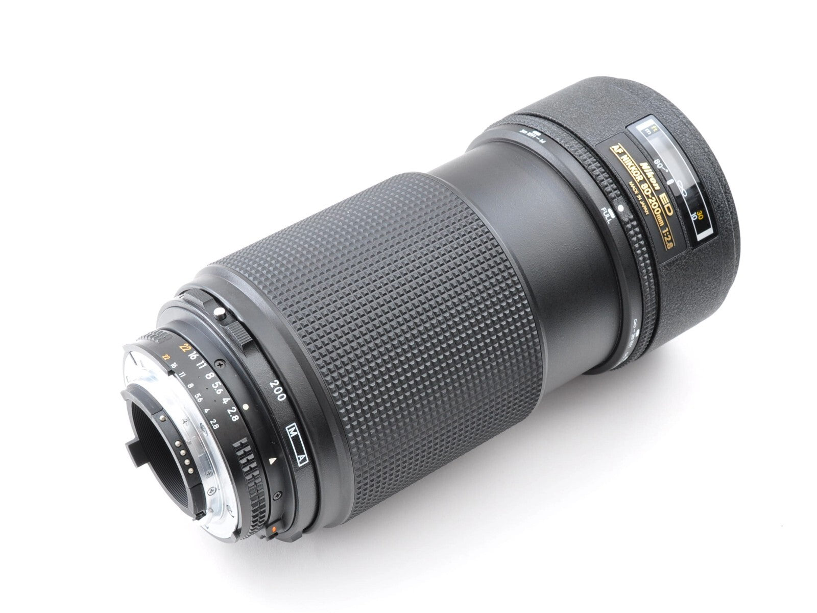 Nikon ED AF Nikkor 80-200mm F/2.8 Telephoto Zoom Lens w/Filter Mint From Japan