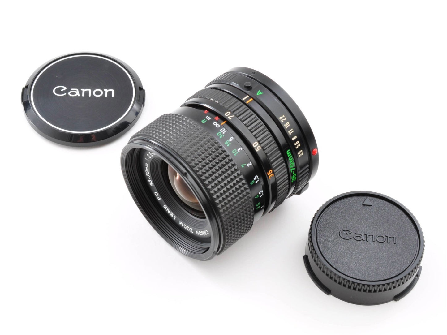 Canon New FD 35-70mm F/3.5-4.5 MF Macro Lens Excellent+++ From Japan 0295