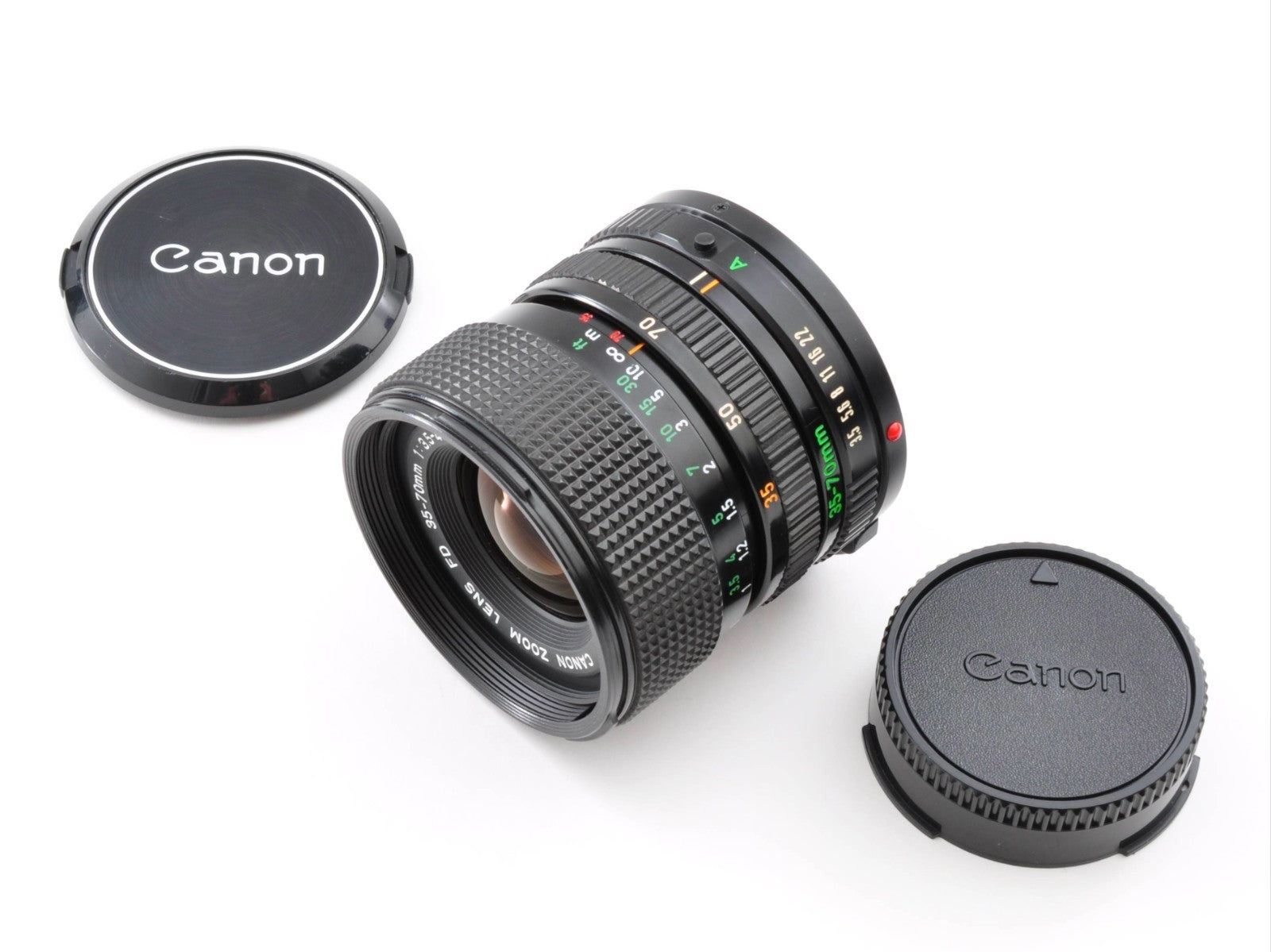 Canon New FD 35-70mm F/3.5-4.5 MF Macro Lens Excellent+++ From Japan 0295
