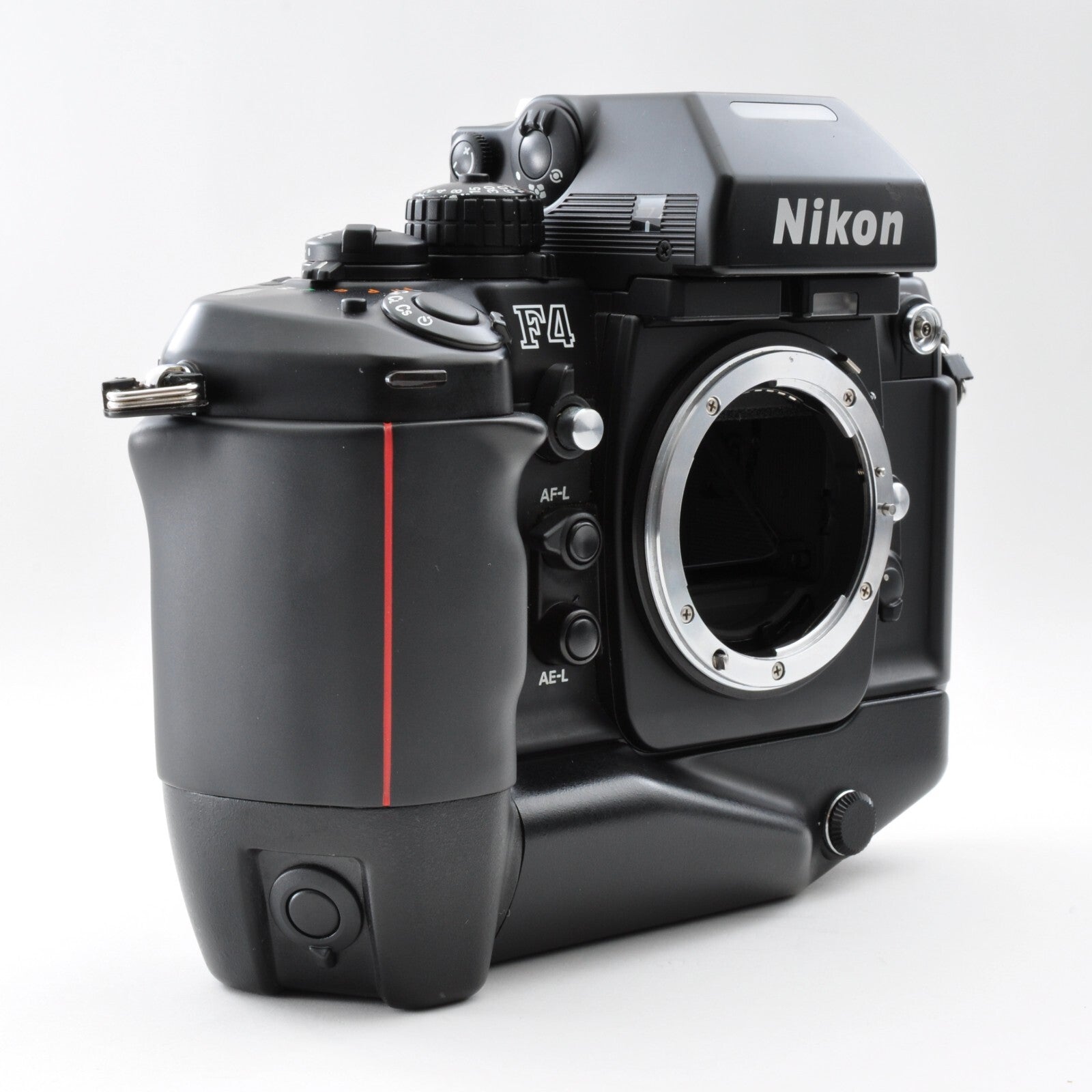 Nikon F4S MB-21 35mm Film Camera AF 70-210mm F/4-5.6 NO LEAK Near Mint Japan