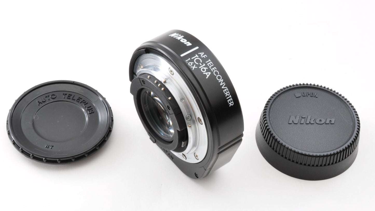 Nikon TC-16A AF Teleconverter 1.6x for Nikon F Mount Camera Near Mint From Japan