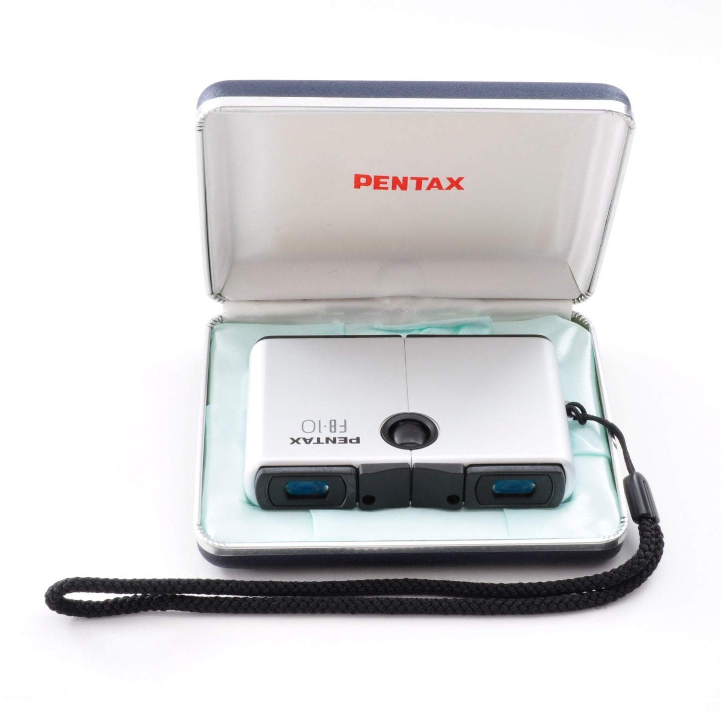 PENTAX FB-10 Silver 10x18 6° Binocular 86x58x17mm 128g Near Mint From Japan 0311