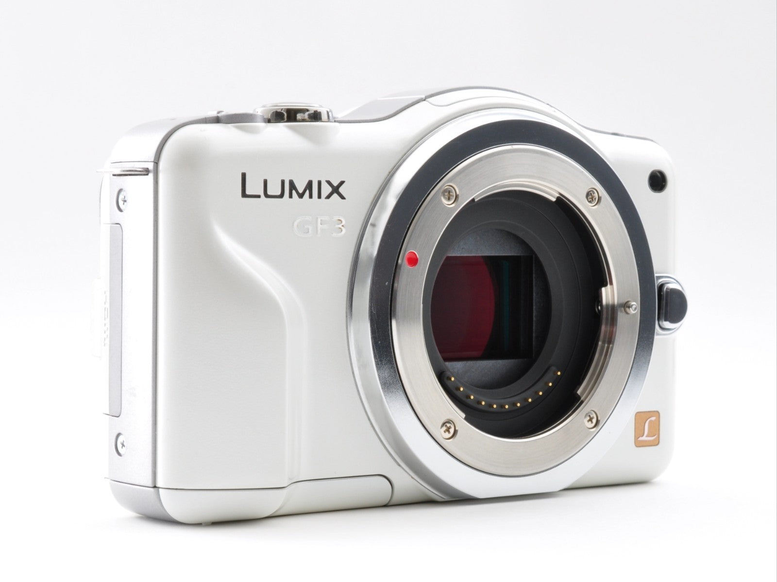 Panasonic LUMIX DMC-GF3 Digital Camera White Body Only Near Mint From Japan 0238