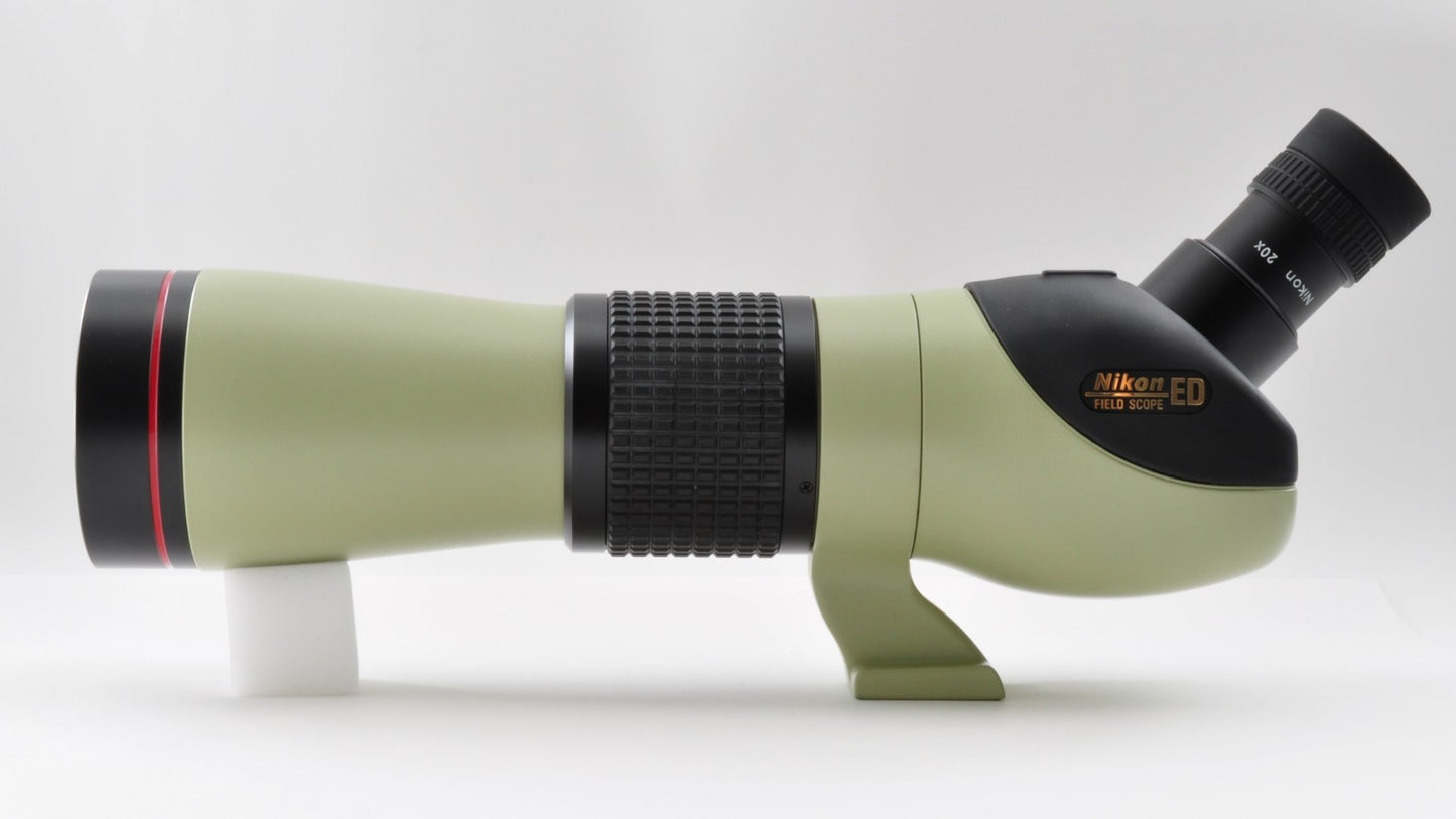 Nikon Fieldscope ED II-A D=60 P 20x Eyepiece w/Case Near Mint From Japan y0099