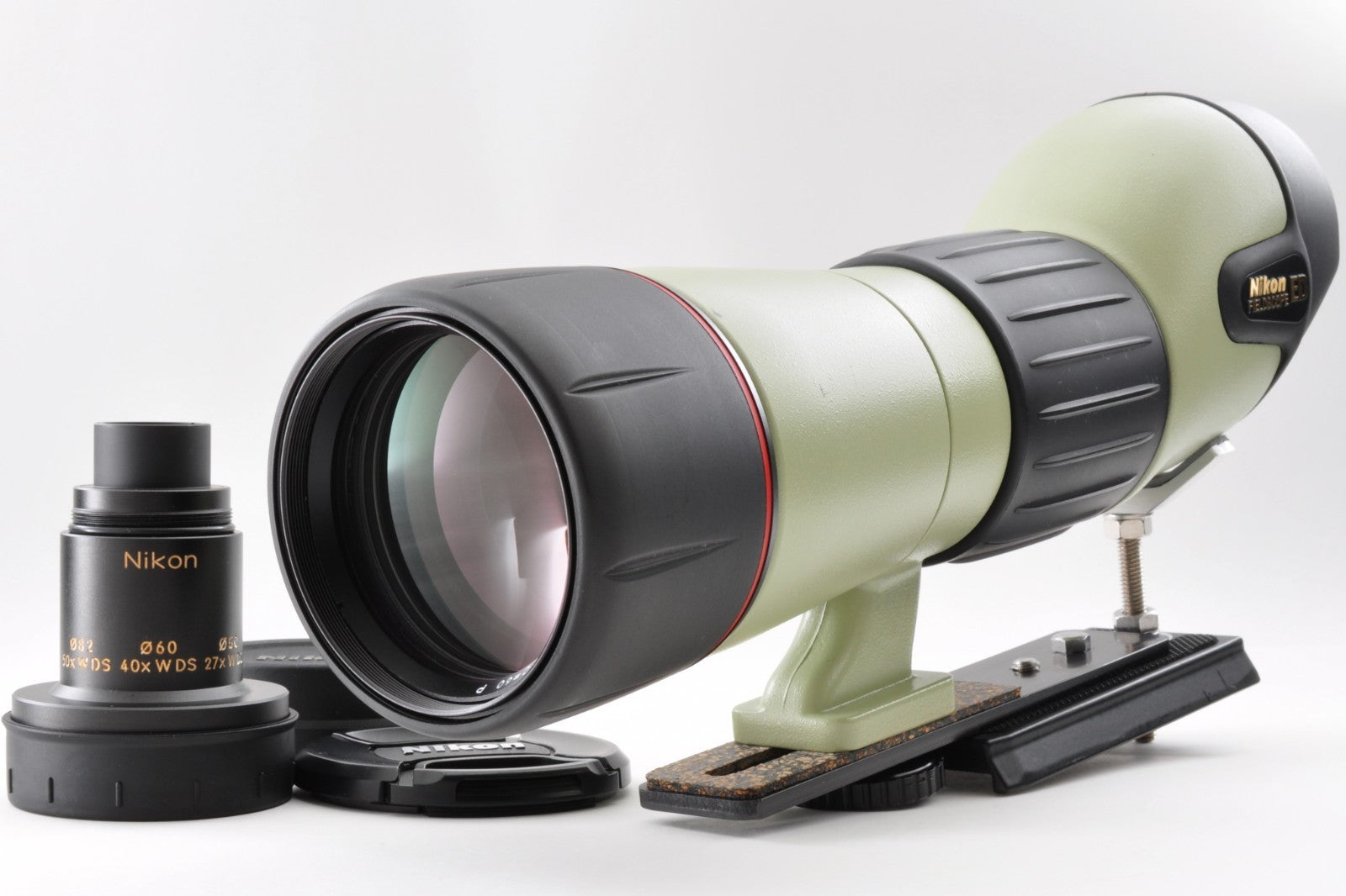 Nikon Fieldscope ED III D=60 P Eyepiece 40x W DS Near Mint From Japan 0262
