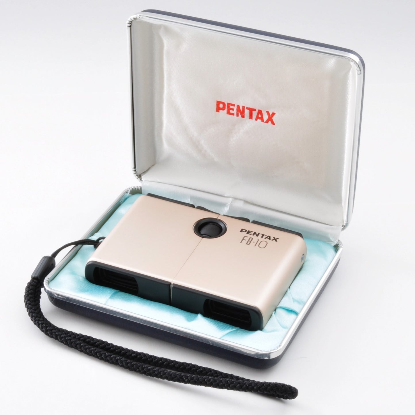 PENTAX FB-10 Rose Gold 10x18 6° Binocular 86x58x17mm 128g Near Mint Japan 0309
