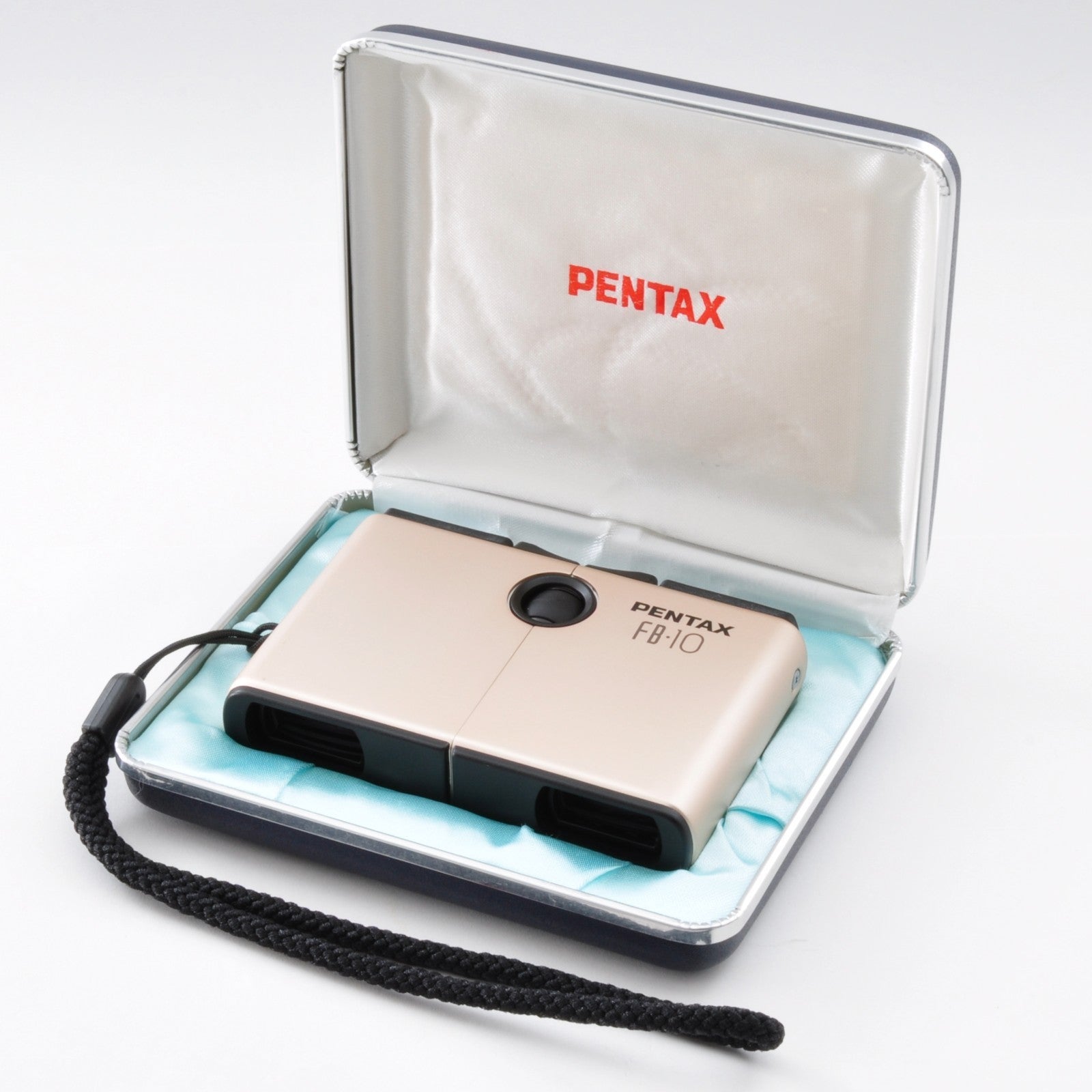 PENTAX FB-10 Rose Gold 10x18 6° Binocular 86x58x17mm 128g Near Mint Japan 0309