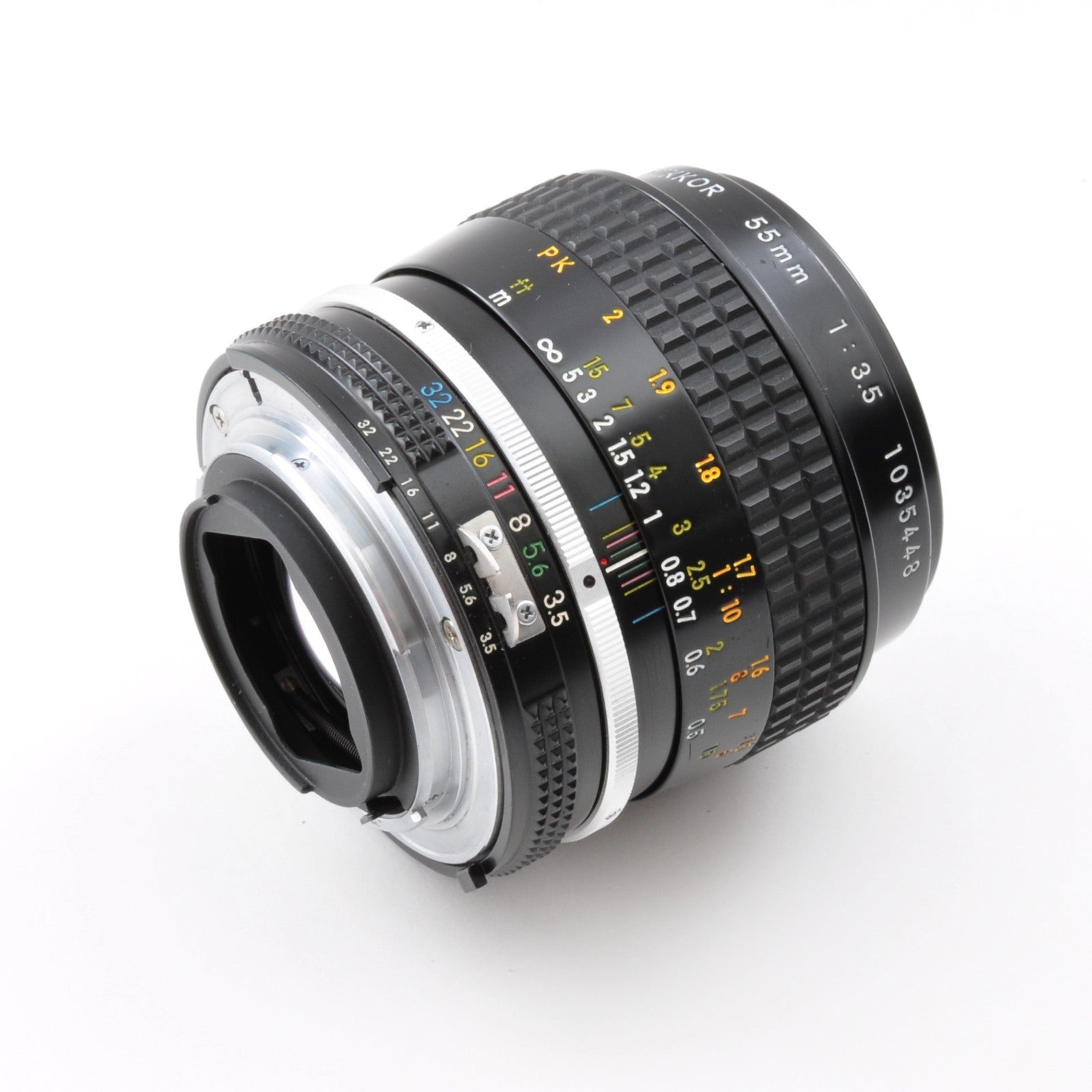 Nikon Ai Micro Nikkor 55mm F/3.5 MF Lens For Nikon F Mount Near Mint From Japan
