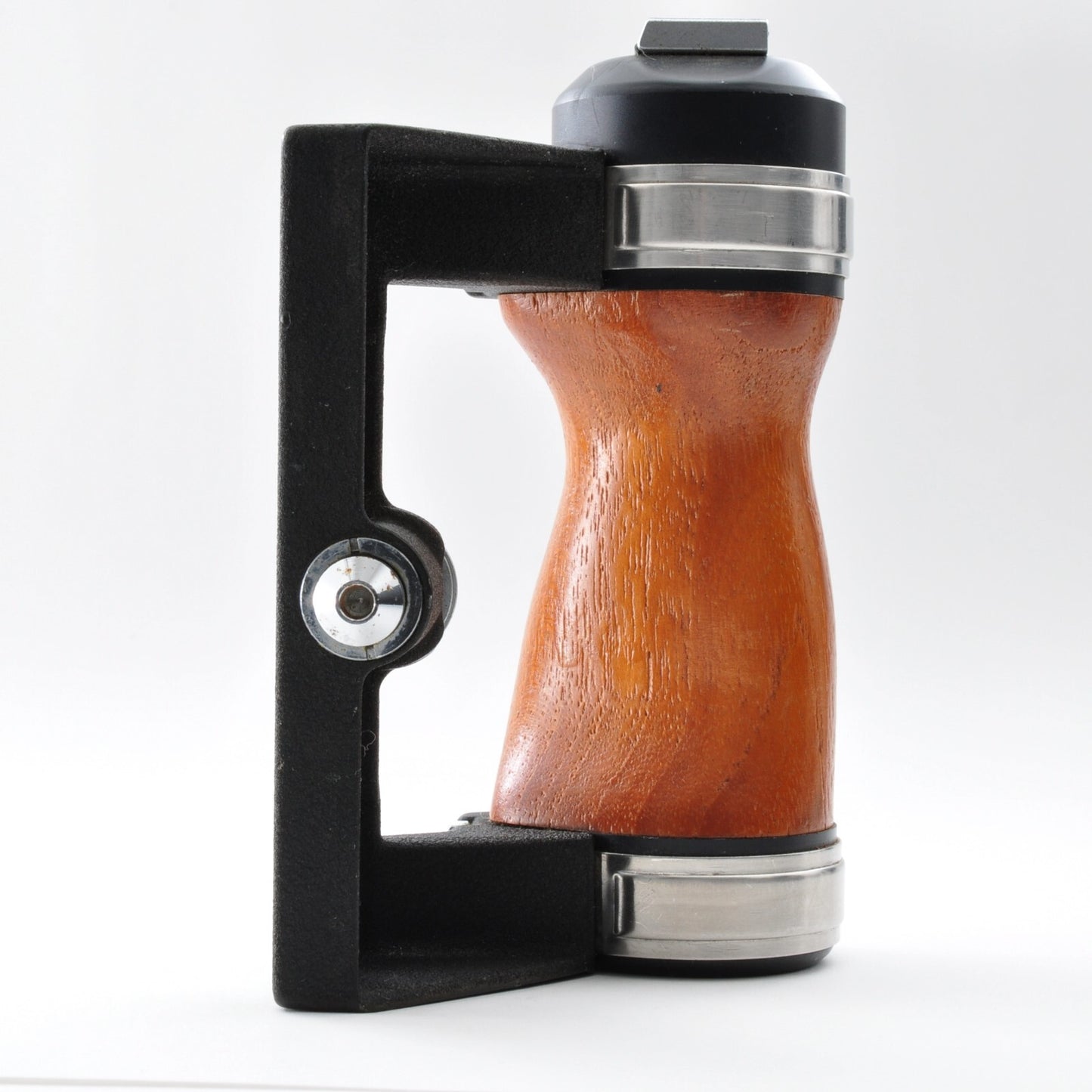 ASAHI PENTAX Wood Hand Grip For 6x7 67 67II Excellent+++++ From JAPAN y0035
