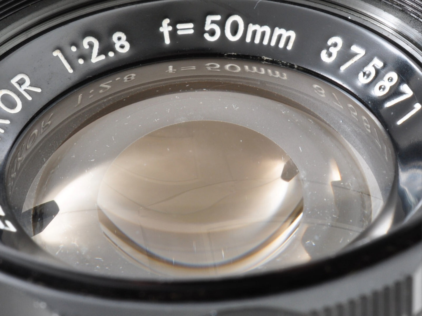 Nikon EL Nikkor 50mm F/2.8 Enlarging Lens M39 w/Case Excellent Japan 0183