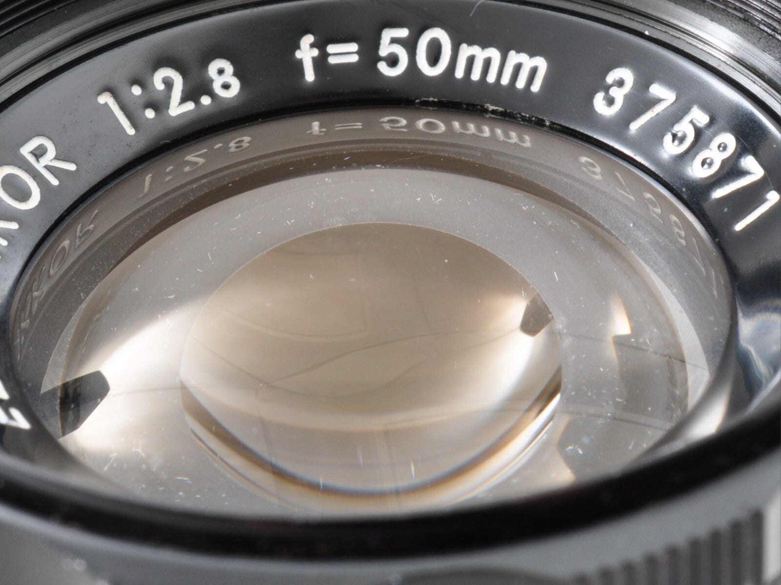 Nikon EL Nikkor 50mm F/2.8 Enlarging Lens M39 w/Case Excellent Japan 0183