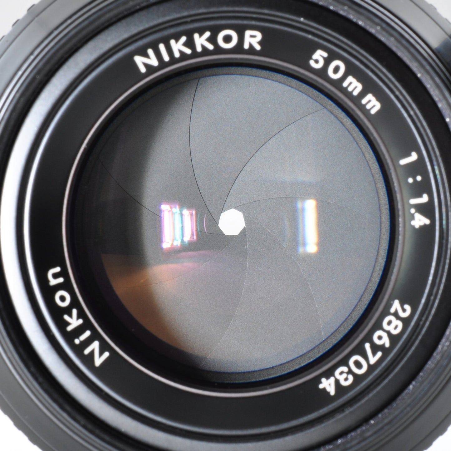 Nikon New Nikkor 50mm F/1.4 Ai converted Standard MF Prime Lens Mint From Japan