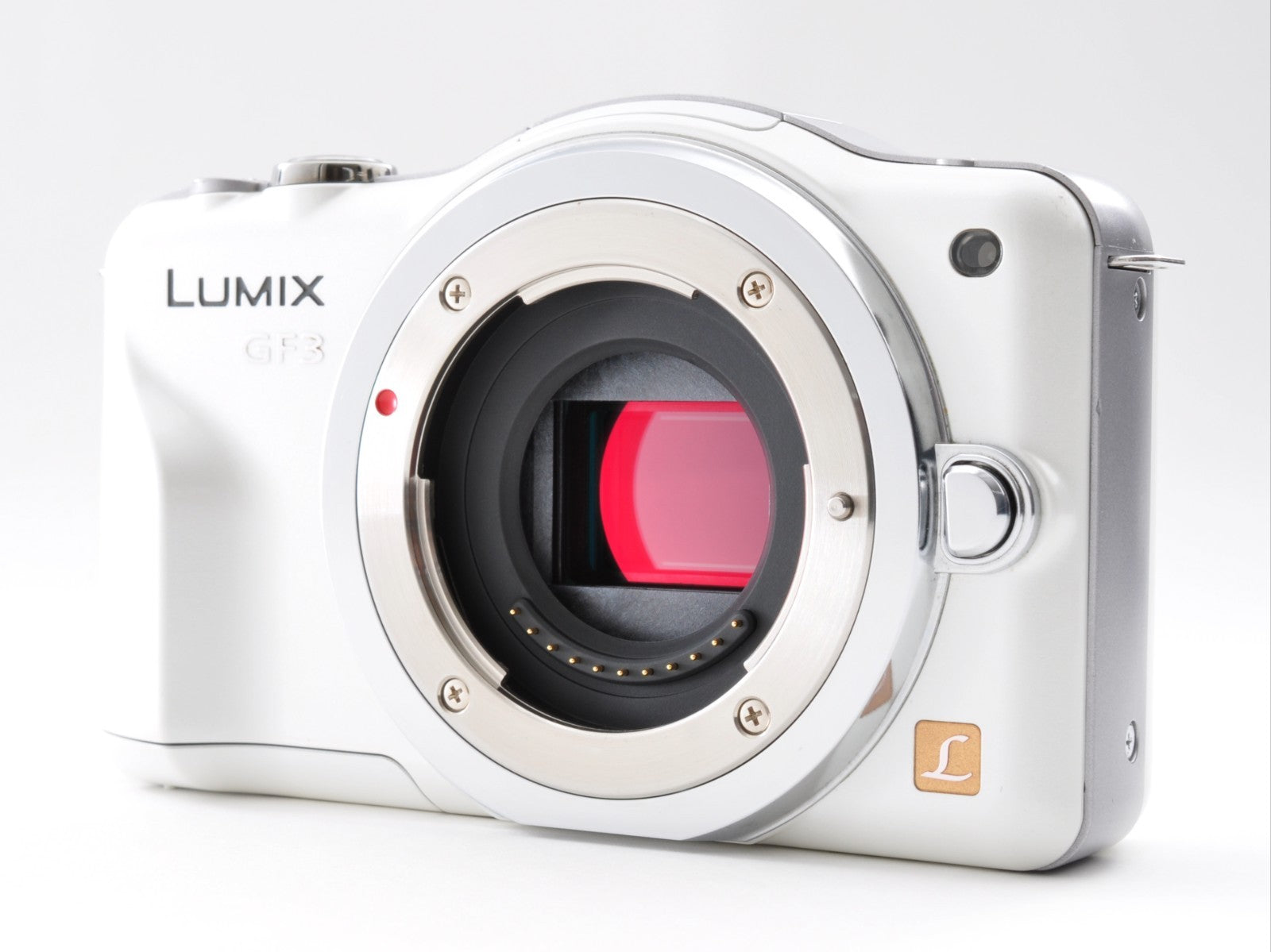 Panasonic LUMIX DMC-GF3 Digital Camera White Body Only Near Mint From Japan 0238