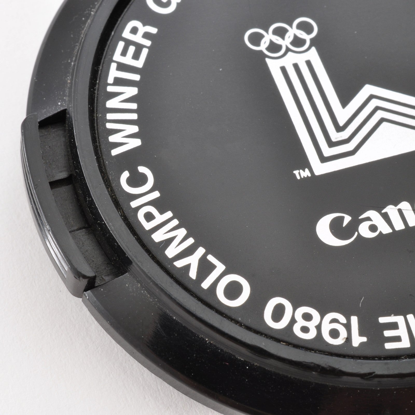Canon Vintage 1980 Winter Olympics Genuine Commemorative Front Cap C-52mm 0260