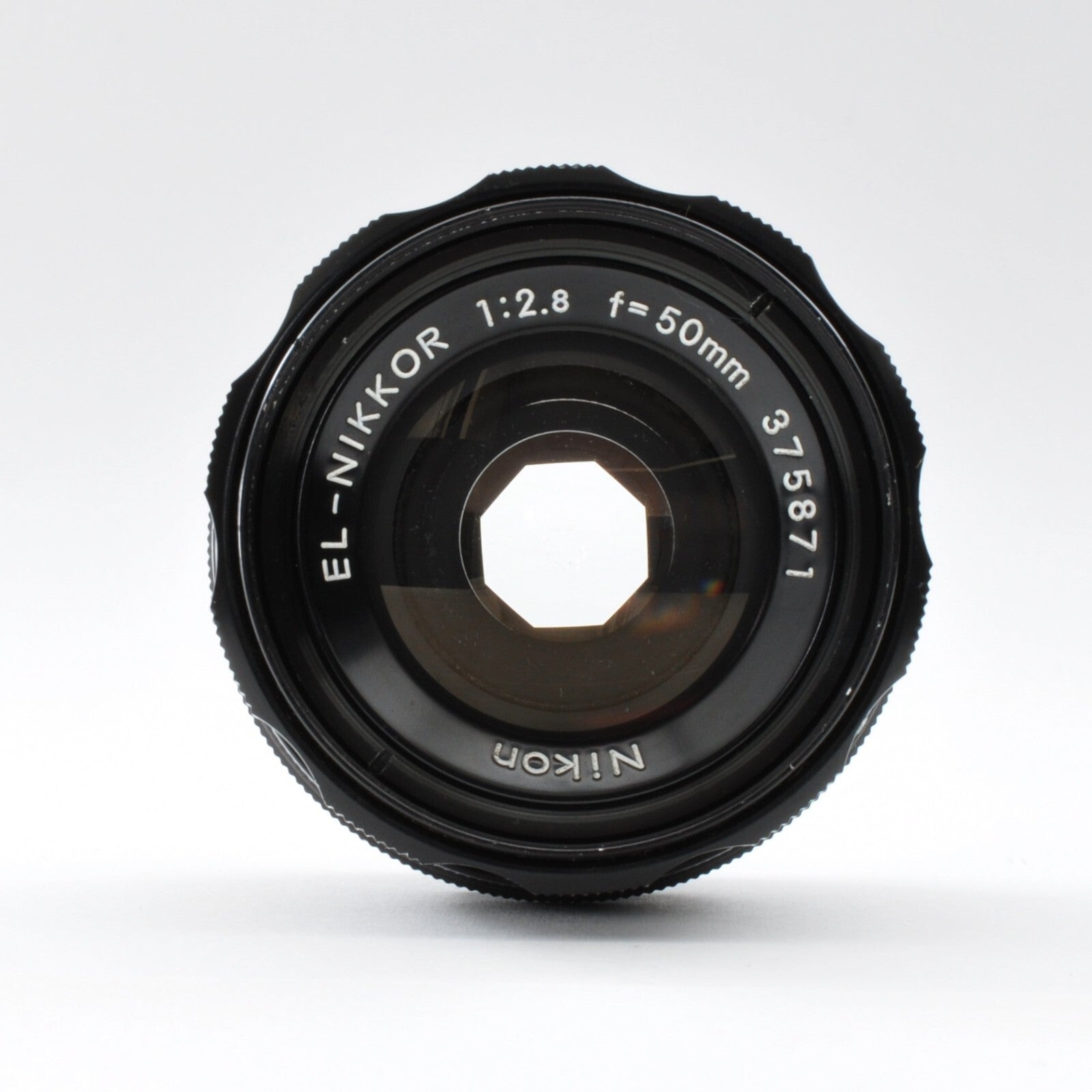 Nikon EL Nikkor 50mm F/2.8 Enlarging Lens M39 w/Case Excellent Japan 0183