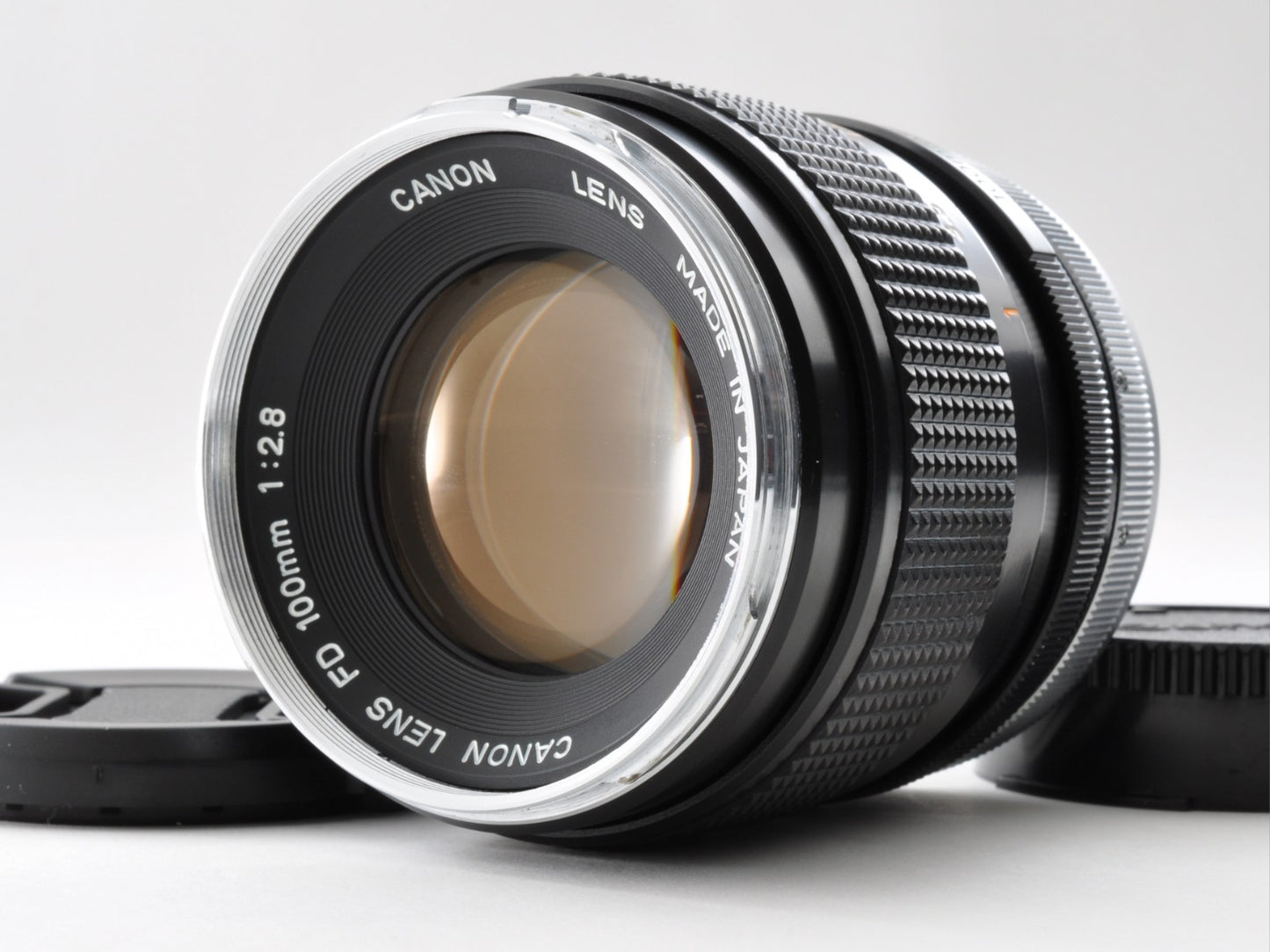 Canon FD 100mm f/2.8 Silver Nose "O" Portrait Prime MF Lens NEAR MINT Japan 0305