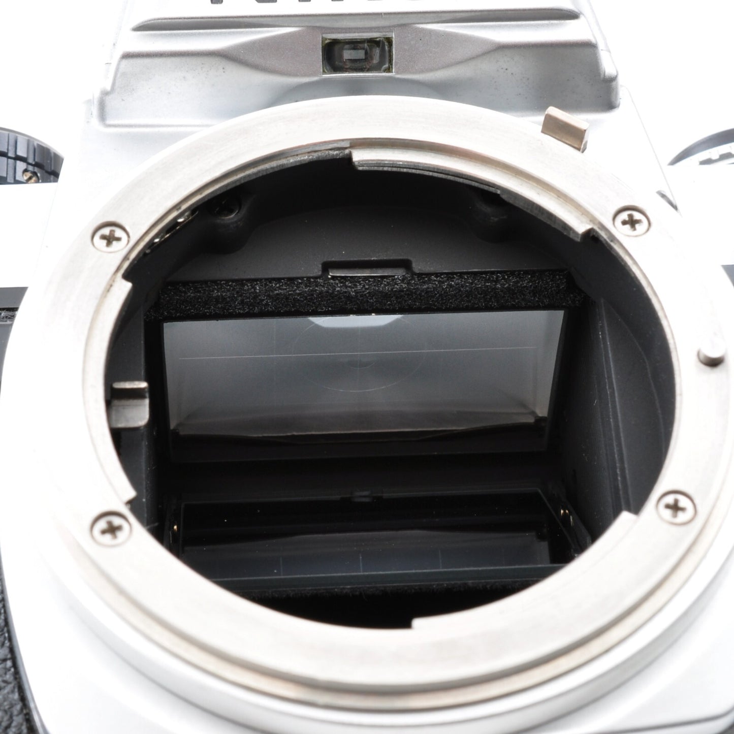 Nikon FE Silver Body SLR 35mm Film Camera Near Mint From Japan 0170