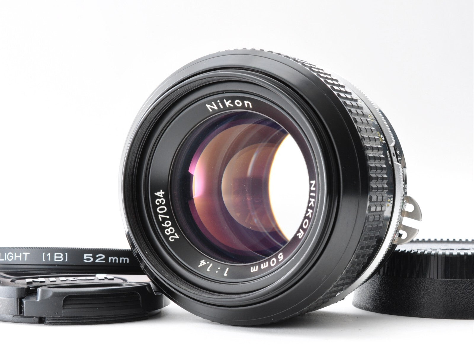 Nikon New Nikkor 50mm F/1.4 Ai converted Standard MF Prime Lens Mint From Japan