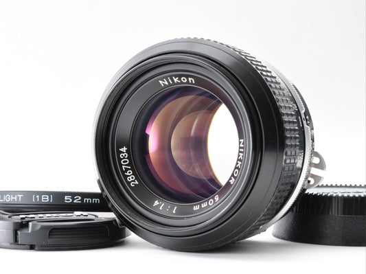Nikon New Nikkor 50mm F/1.4 Ai converted Standard MF Prime Lens Mint From Japan
