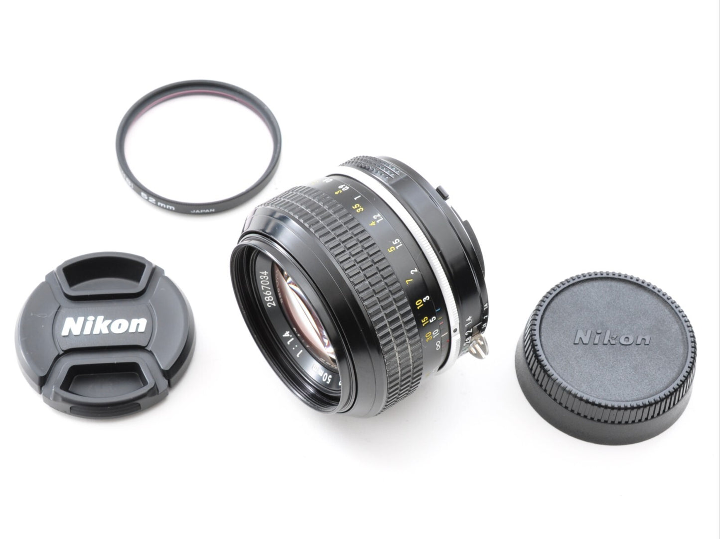 Nikon New Nikkor 50mm F/1.4 Ai converted Standard MF Prime Lens Mint From Japan
