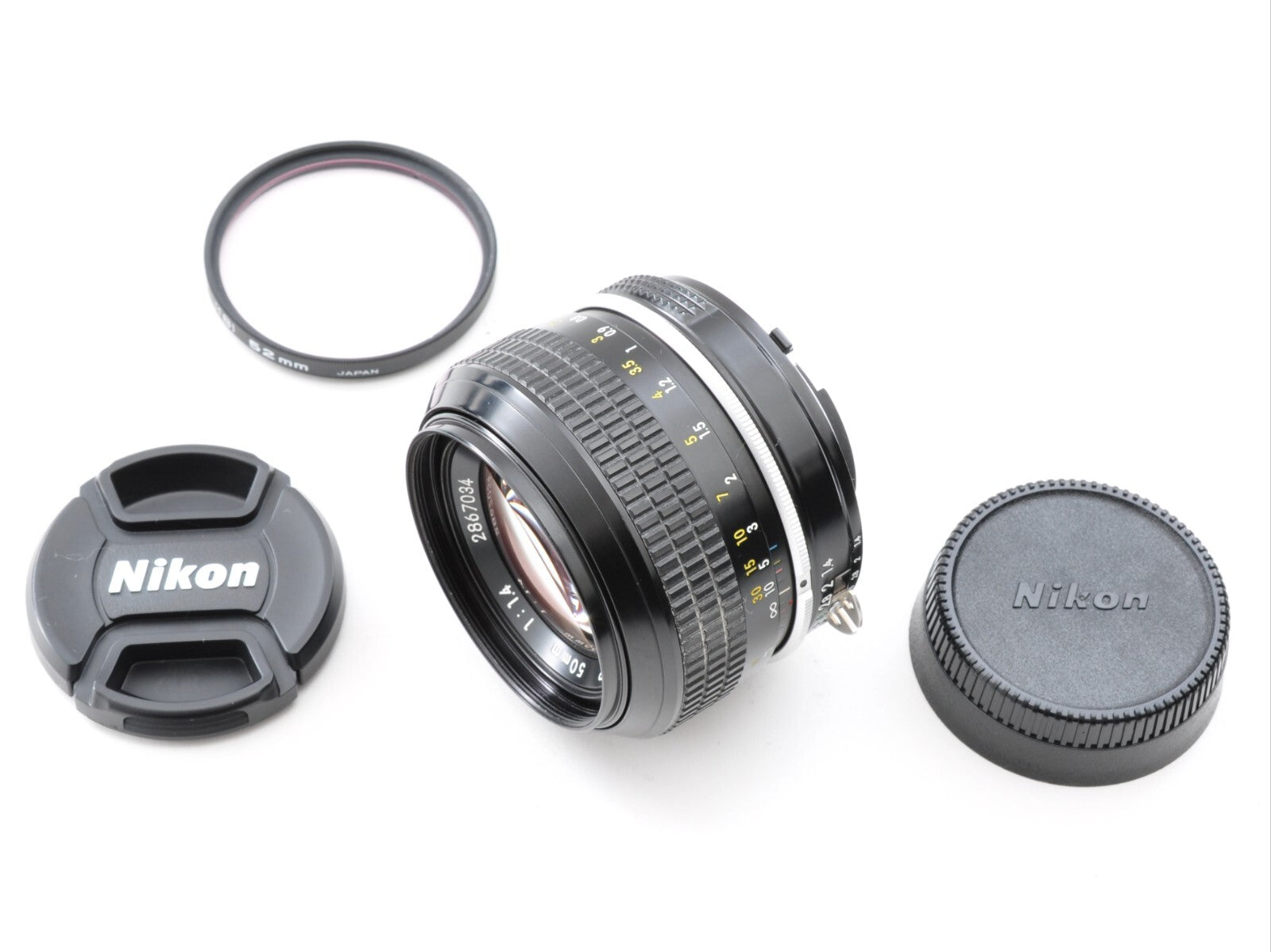 Nikon New Nikkor 50mm F/1.4 Ai converted Standard MF Prime Lens Mint From Japan