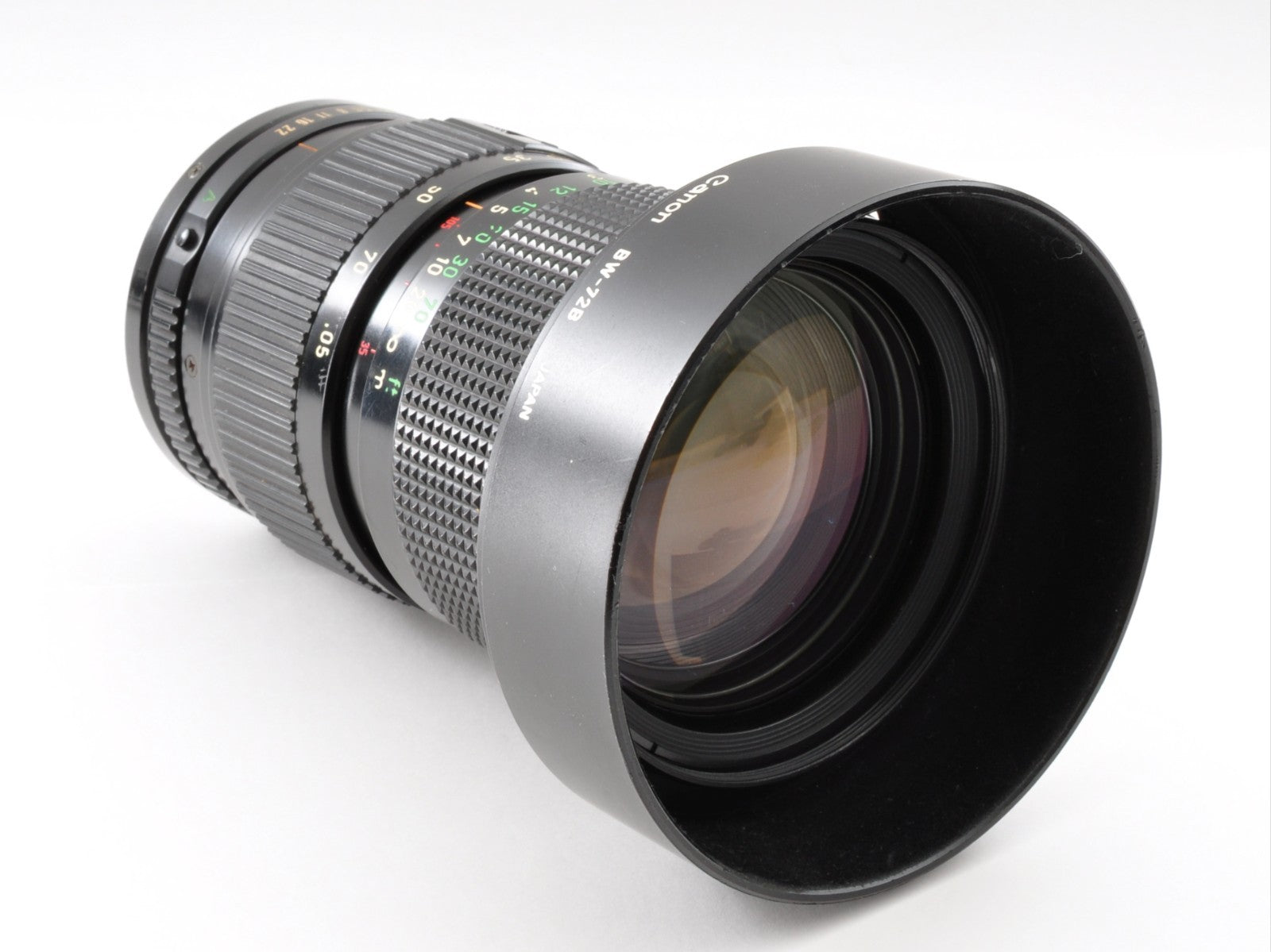 Canon New FD NFD 35-105mm f/3.5 MF Zoom Macro Lens w/Hood Excellent5 Japan 0312
